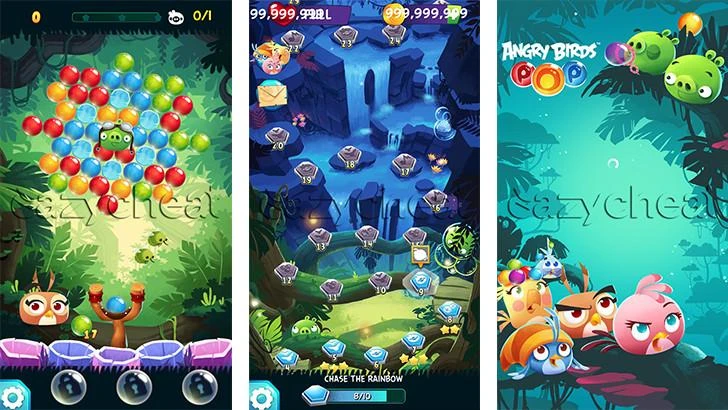 ANGRY BIRDS POP BUBBLE SHOOTER CHEAT