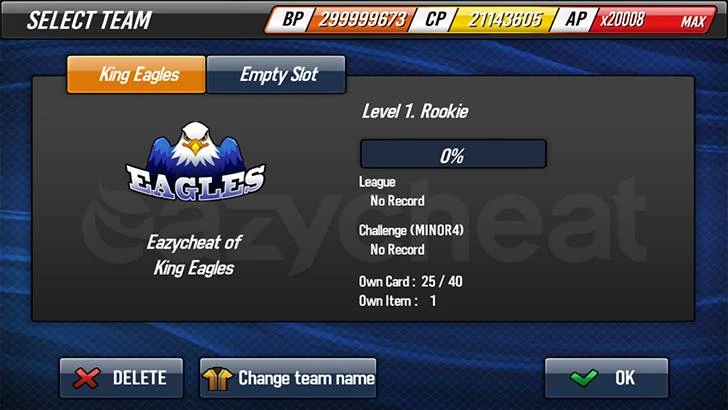 BASEBALL STAR CHEAT