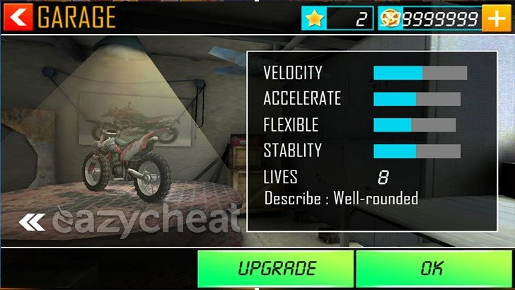 BIKE RACING 3D CHEAT