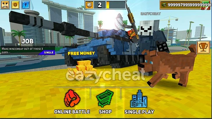 BLOCK CITY WARS: PIXEL SHOOTER WITH BATTLE ROYALE CHEAT
