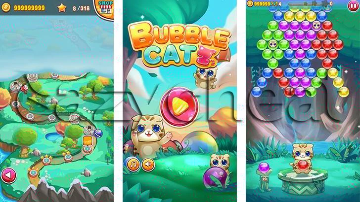 BUBBLE CAT 2 CHEAT