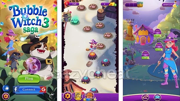 BUBBLE WITCH 3 SAGA CHEAT