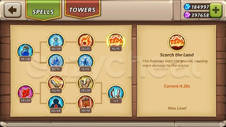 CASTLE DEFENSE 2 CHEAT