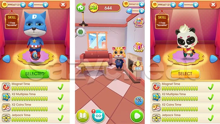 CAT RUNNER: DECORATE HOME CHEAT