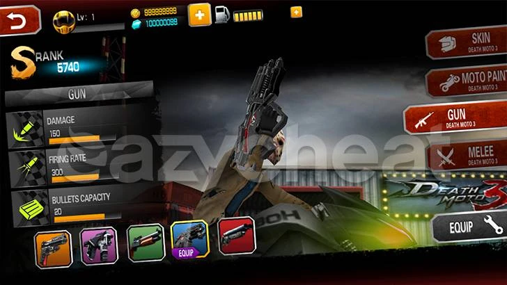 DEATH MOTO 3 : FIGHTING BIKE RIDER CHEAT