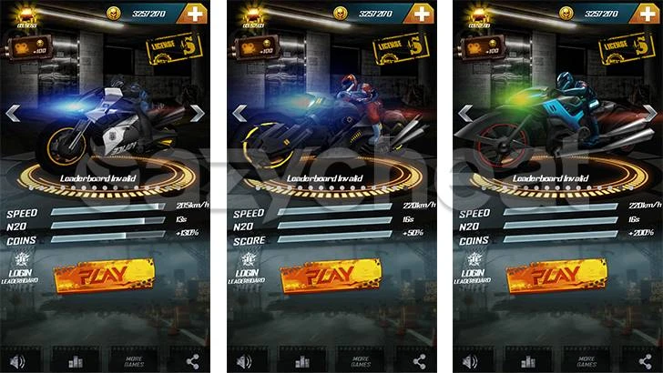 DEATH MOTO 5 : FREE TOP FUN MOTORCYCLE RACING GAME CHEAT