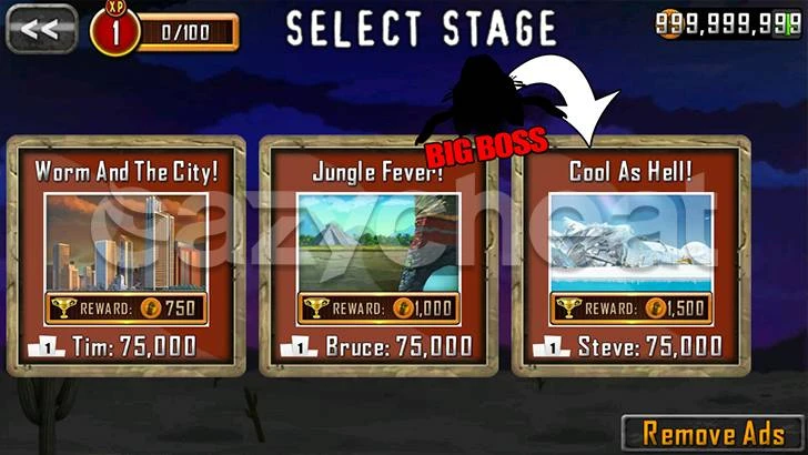 DEATH WORM™ CHEAT