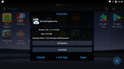 ES EXPLORER PRO
