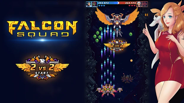 FALCON SQUAD: GALAXY ATTACK – FREE SHOOTING GAMES CHEAT