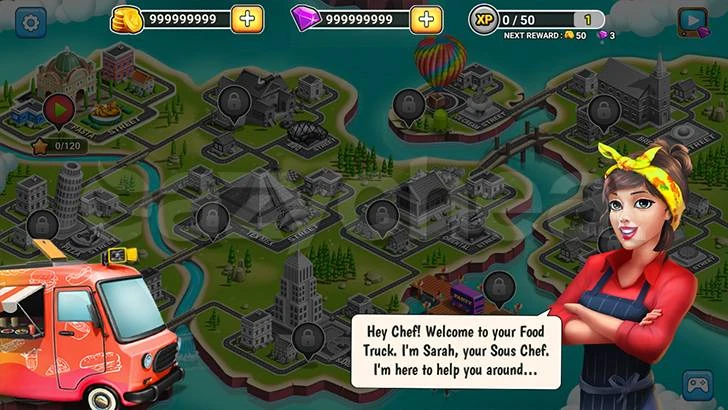 FOOD TRUCK CHEF™ EMILY’S RESTAURANT COOKING GAMES CHEAT