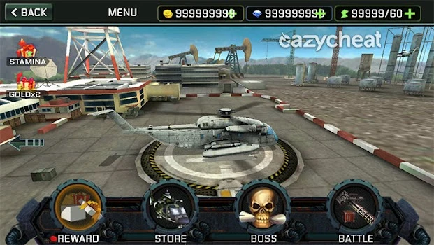 GUNSHIP STRIKE 3D CHEAT