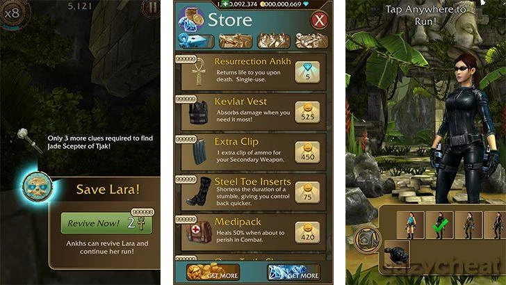 LARA CROFT: RELIC RUN CHEAT