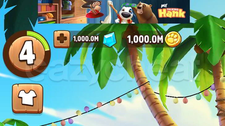MY TALKING HANK CHEAT