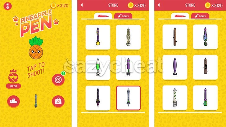 PINEAPPLE PEN CHEAT