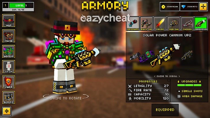 PIXEL GUN 3D: FPS SHOOTER & BATTLE ROYALE CHEAT