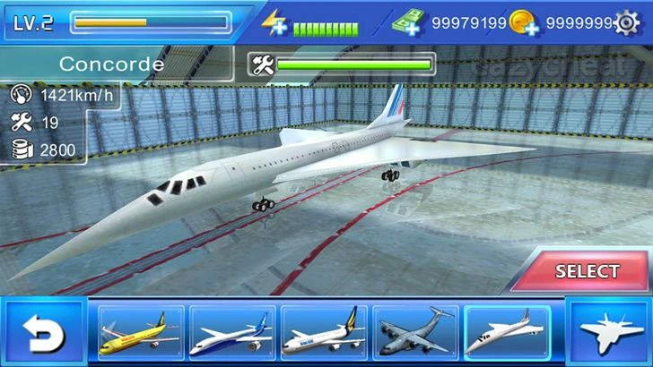 PLANE SIMULATOR 3D CHEAT