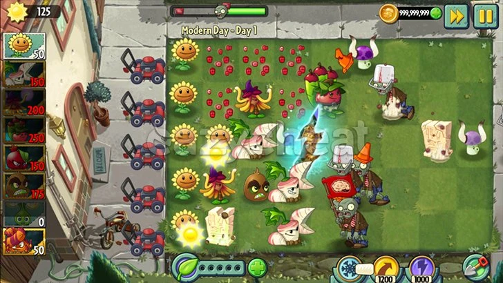 PLANTS VS ZOMBIES 2 CHEAT