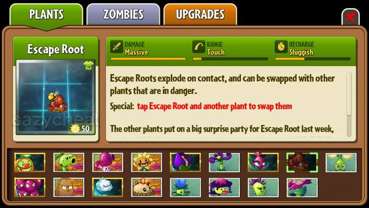 PLANTS VS ZOMBIES 2 CHEAT