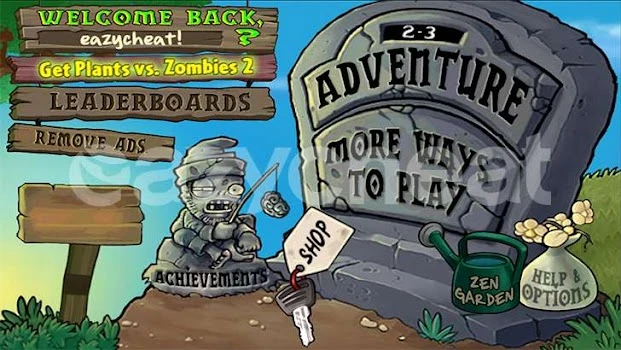 PLANTS VS. ZOMBIES CHEAT