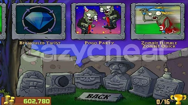 PLANTS VS. ZOMBIES CHEAT