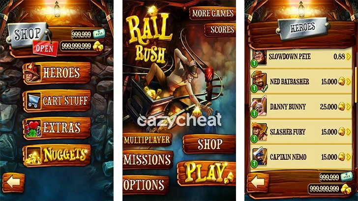 RAIL RUSH CHEAT