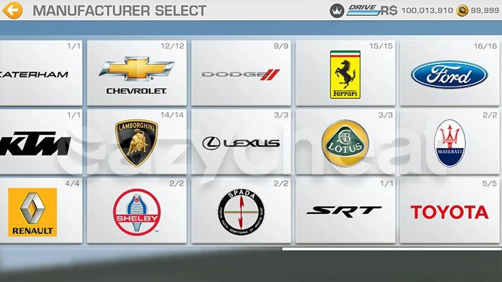 REAL RACING 3 CHEAT