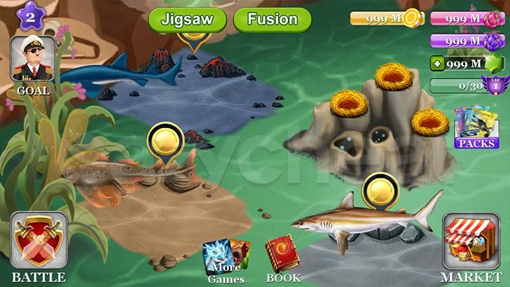 SHARK WORLD CHEAT