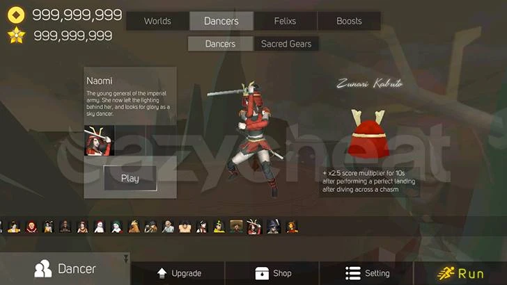 SKY DANCER RUN – RUNNING GAME CHEAT