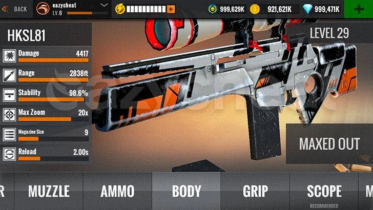 SNIPER 3D: FUN FREE ONLINE FPS SHOOTING GAME3.27.1 CHEAT