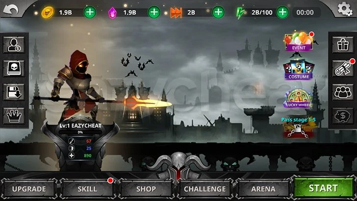 STICKMAN LEGENDS: SHADOW WAR OFFLINE FIGHTING GAME CHEAT