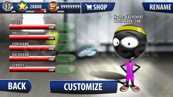 STICKMAN TENNIS – CAREER CHEAT