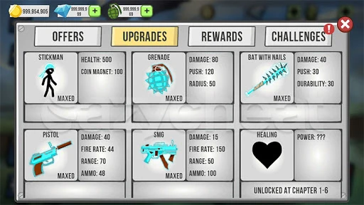 STICKMAN VS ZOMBIES CHEAT