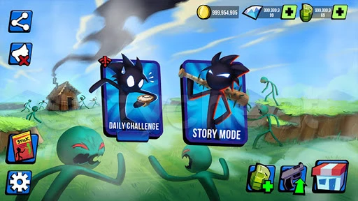 STICKMAN VS ZOMBIES CHEAT