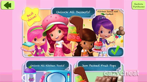 STRAWBERRY SHORTCAKE SWEET SHOP CHEAT