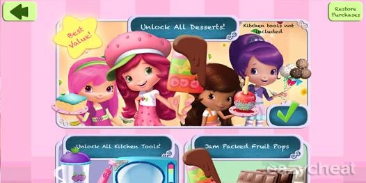 STRAWBERRY SHORTCAKE SWEET SHOP CHEAT
