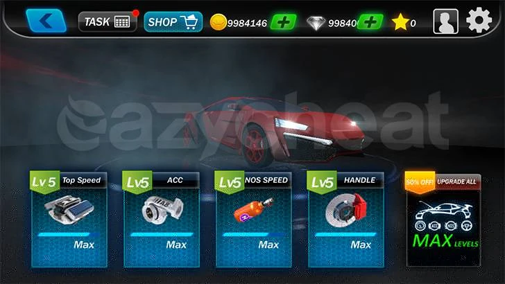 STREET RACING 3D CHEAT