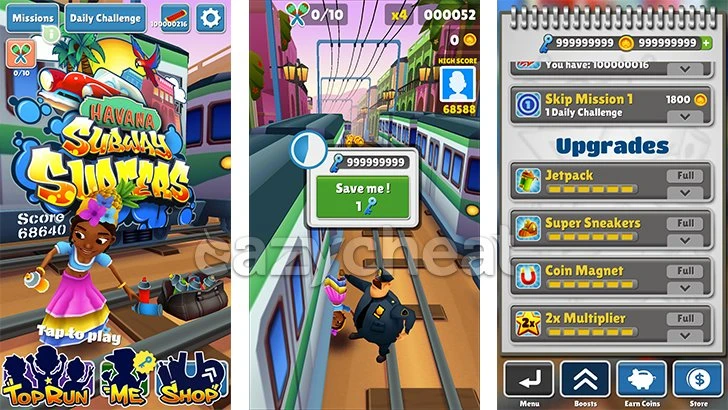 SUBWAY SURFERS CHEAT