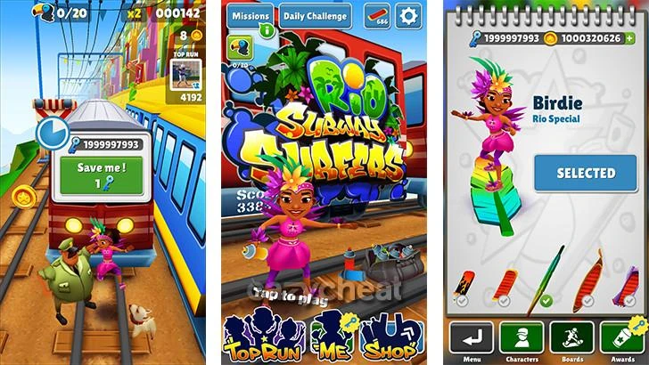 SUBWAY SURFERS CHEAT