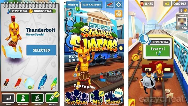 SUBWAY SURFERS CHEAT