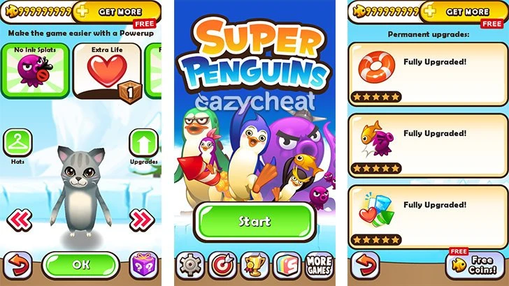 SUPER PENGUINS CHEAT