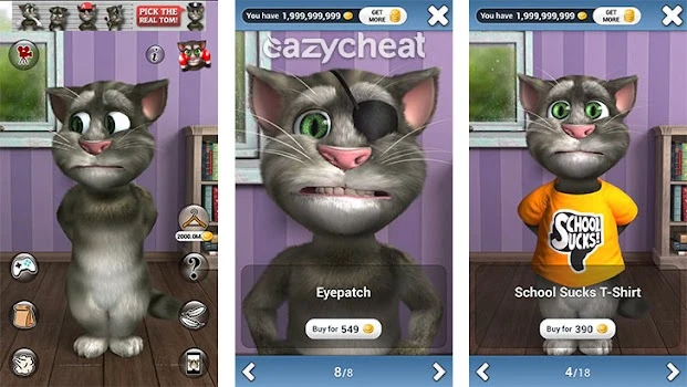 TALKING TOM CAT 2 CHEAT
