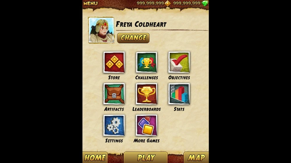 TEMPLE RUN 2 CHEAT