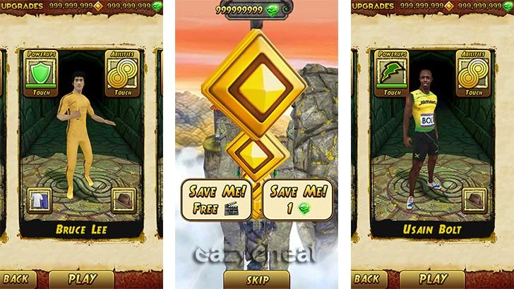 TEMPLE RUN 2 CHEAT