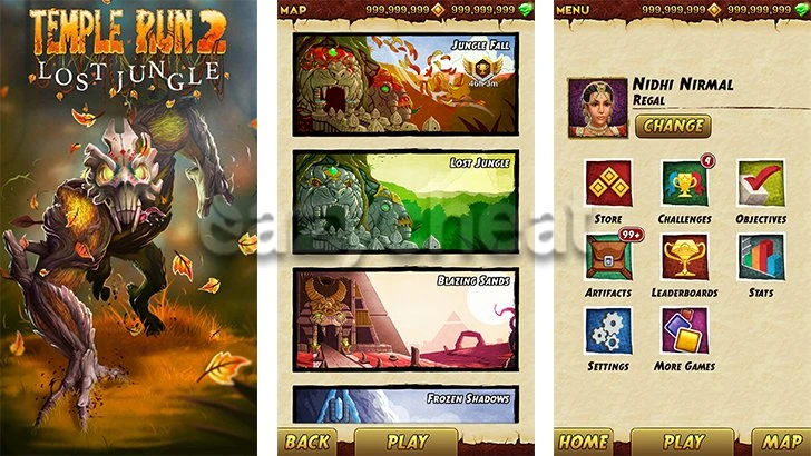 TEMPLE RUN 2 CHEAT