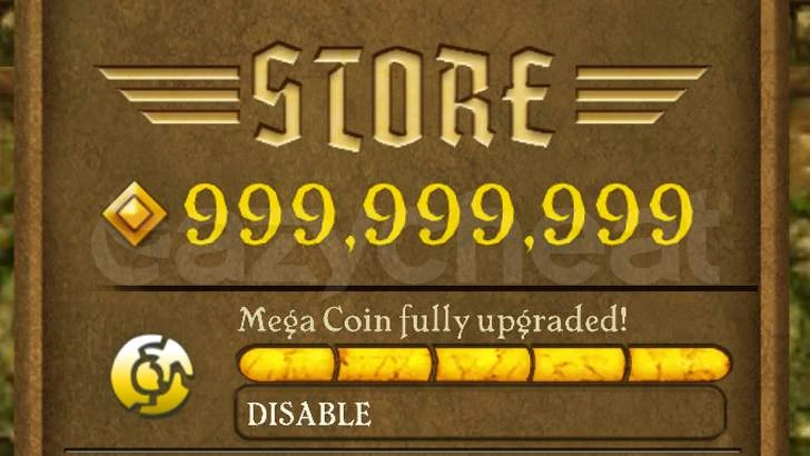 TEMPLE RUN CHEAT