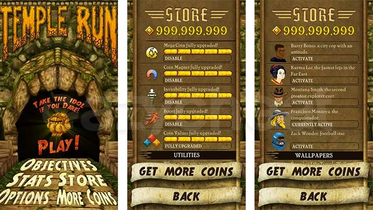 TEMPLE RUN CHEAT
