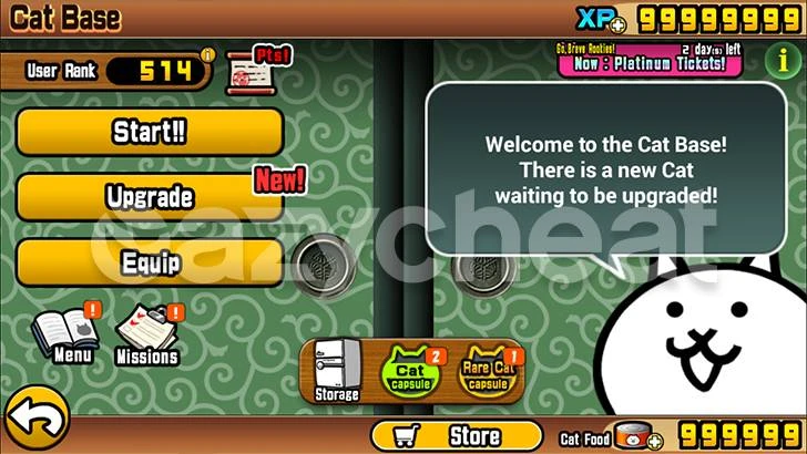 THE BATTLE CATS CHEAT